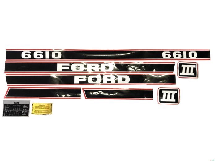 JOGO DECALQUE - FORD 6610 - EDNN16N6610X TM 6610 7984 Imagem JOGO DECALQUE - FORD 6610 - EDNN16N6610X TM 6610 7984