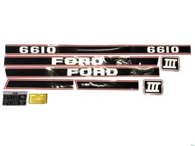 JOGO DECALQUE - FORD 6610 - EDNN16N6610X TM 6610 7984 Imagem JOGO DECALQUE - FORD 6610 - EDNN16N6610X TM 6610 7984