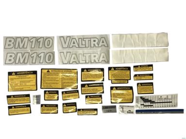 JOGO DECALQUE - VALTRA BM110 TM BM110 7992 Imagem JOGO DECALQUE - VALTRA BM110 TM BM110 7992
