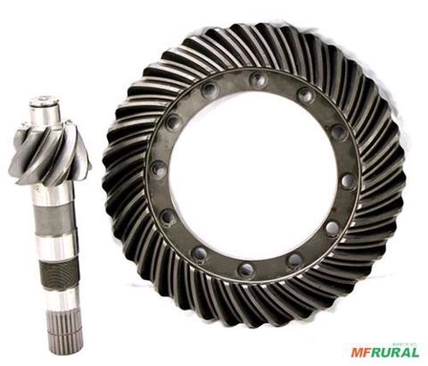 COROA E PINHAO 7X37 FORD 7630 8030 TS90-120-6610 82011810 9350 Imagem COROA E PINHAO 7X37 FORD 7630 8030 TS90-120-6610 82011810 9350