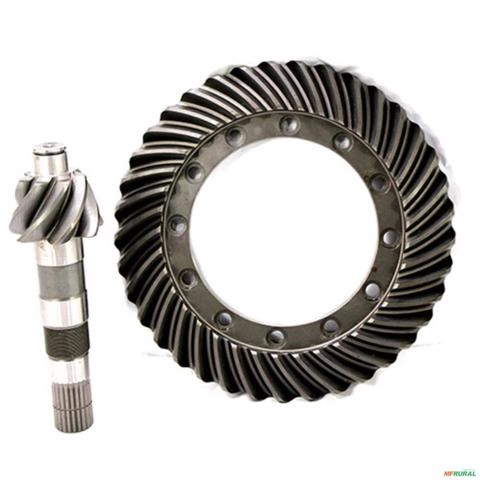 COROA E PINHAO 7X37 FORD 7630 8030 TS90-120-6610 82011810 9350 Imagem COROA E PINHAO 7X37 FORD 7630 8030 TS90-120-6610 82011810 9350