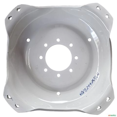 DISCO RODA TRASEIRA 8-FUROS / 4-PRES DUPLA 101116-B ARO 30" 9454 Imagem DISCO RODA TRASEIRA 8-FUROS / 4-PRES DUPLA 101116-B ARO 30" 9454