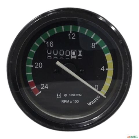TRATOMETRO E HORIMETRO 85MM CBT 1105/2105/8060 720947- 05 - WIL 12395 Imagem TRATOMETRO E HORIMETRO 85MM CBT 1105/2105/8060 720947- 05 - WIL 12395