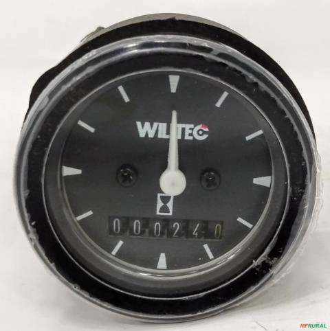 HORÍMETRO ELÉTRICO 52MM COM PONTEIRO 12/24V 331010001R-WILL 14783 Imagem HORÍMETRO ELÉTRICO 52MM COM PONTEIRO 12/24V 331010001R-WILL 14783