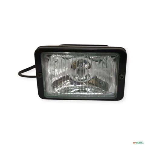 FAROL RETANGULAR MANEJO 12V 81924500 15560 Imagem FAROL RETANGULAR MANEJO 12V 81924500 15560