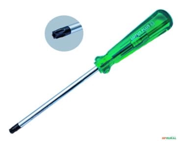 CHAVE TORX C- CABO - PONTA IMANTADA - VAZADA T-27 T 27 20011 Imagem CHAVE TORX C- CABO - PONTA IMANTADA - VAZADA T-27 T 27 20011