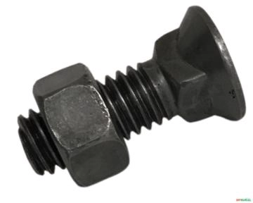 PARAFUSO ARADO COM PORCA 1/2 x 1.1/4 25790 Imagem PARAFUSO ARADO COM PORCA 1/2 x 1.1/4 25790