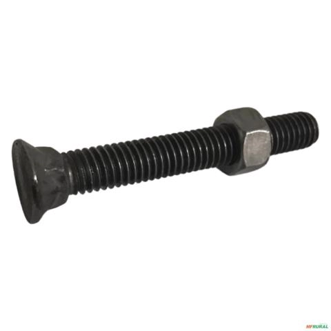 PARAFUSO ARADO COM PORCA 1/2 x 3.3/4" 25808 Imagem PARAFUSO ARADO COM PORCA 1/2 x 3.3/4" 25808