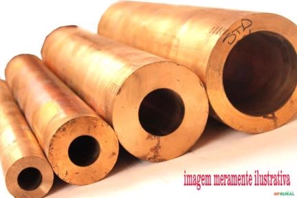 BRONZE BARRA OCA TM-23 (2.420) 1.1/4 x 7/8 30475 Imagem BRONZE BARRA OCA TM-23 (2.420) 1.1/4 x 7/8 30475