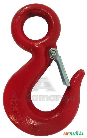 GANCHO C-TRAVA BICROMATIZADO 2 TON 2 TON. 31481 Imagem GANCHO C-TRAVA BICROMATIZADO 2 TON 2 TON. 31481