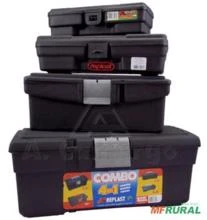 CAIXA PLASTICA KIT 3 PEÇAS 6655-(3X1) 33738