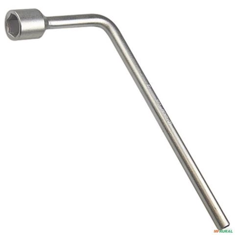 CHAVE DE RODA TIPO L - 21MM - KRAUCHER (08.01.002.0013 CL21) 21mm 33928 Imagem CHAVE DE RODA TIPO L - 21MM - KRAUCHER (08.01.002.0013 CL21) 21mm 33928