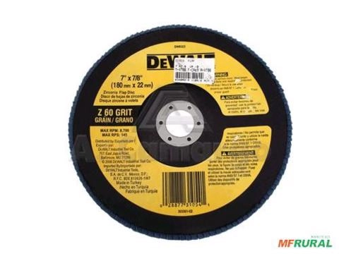 DISCO FLAP- 7"X7/8"-GR.60 34092 Imagem DISCO FLAP- 7"X7/8"-GR.60 34092