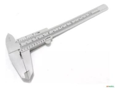 PAQUIMETRO PLASTICO 6" 34794 Imagem PAQUIMETRO PLASTICO 6" 34794