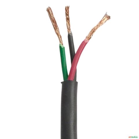 CABO FLEXIVEL PP TRIFASICO 3 X 2,5MM 3 x 2,5mm 35621 Imagem CABO FLEXIVEL PP TRIFASICO 3 X 2,5MM 3 x 2,5mm 35621