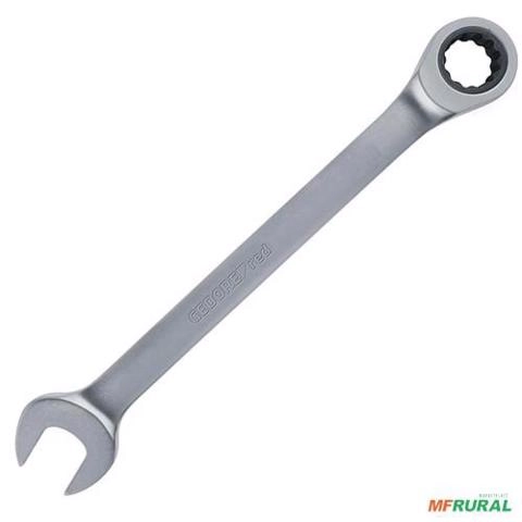 CHAVE COMBINADA COM CATRACA 11 MM R07100110 11 MM C/C 39904 Imagem CHAVE COMBINADA COM CATRACA 11 MM R07100110 11 MM C/C 39904