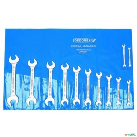 JOGO DE CHAVES FIXAS 6 - 12M 004.604 6 À 32 MM 41710 Imagem JOGO DE CHAVES FIXAS 6 - 12M 004.604 6 À 32 MM 41710