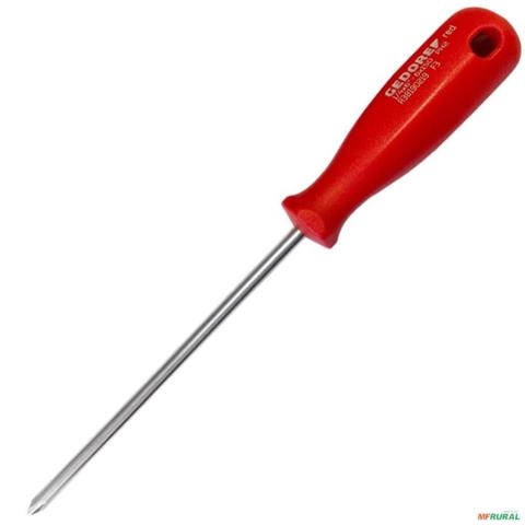 CHAVE DE FENDA CRUZADA 3/16" X 4" R38190119 3/16" X 4" 43841 Imagem CHAVE DE FENDA CRUZADA 3/16" X 4" R38190119 3/16" X 4" 43841