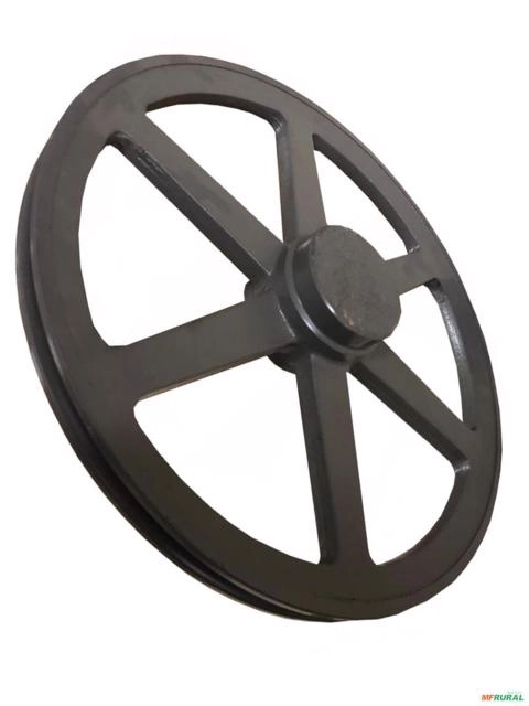 POLIA DE FERRO CANAL-450-A 450-A 49992 Imagem POLIA DE FERRO CANAL-450-A 450-A 49992