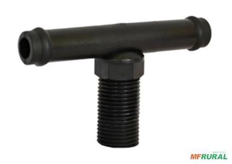 PORTA BICO  INTERMEDIARIO "T" PARA MANGUERA 1/2 LONGO ROSCA 11/16 M 243/2 59940 Imagem PORTA BICO  INTERMEDIARIO "T" PARA MANGUERA 1/2 LONGO ROSCA 11/16 M 243/2 59940