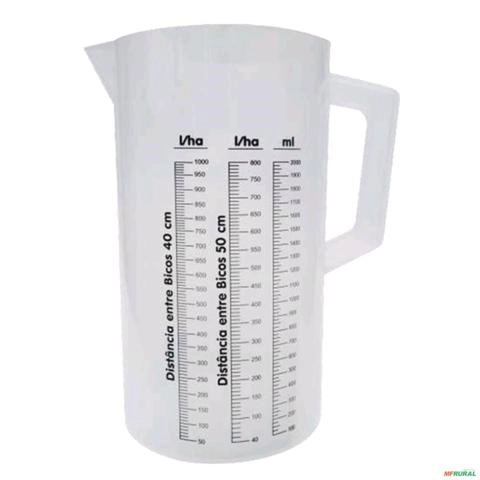 Imagem JARRA CALIBRADORA EM POLIPROPILENO 2 LITROS M 604 60410 Imagem JARRA CALIBRADORA EM POLIPROPILENO 2 LITROS M 604 60410