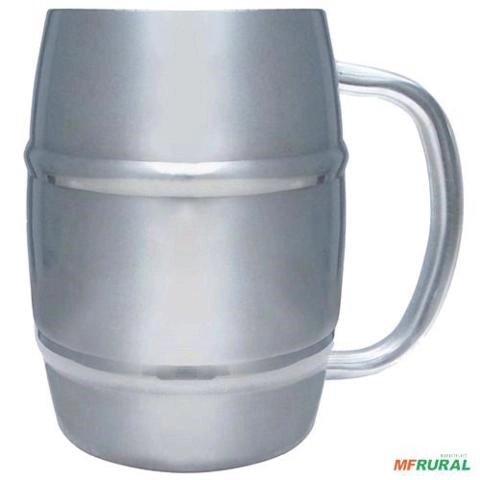 CANECA INOX - 430 ml CANECA 90010 Imagem CANECA INOX - 430 ml CANECA 90010