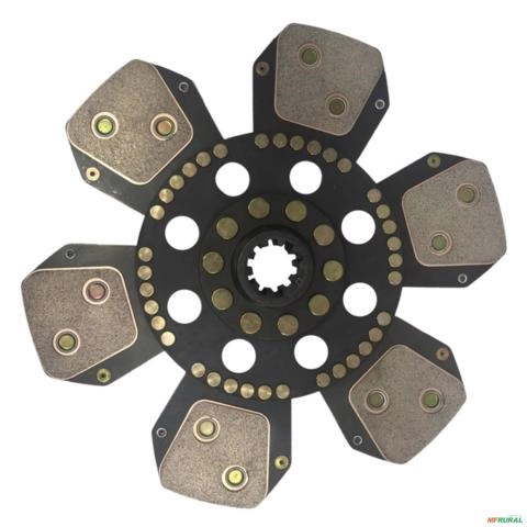 DISCO EMBREAGEM PASTILHA VALTRA 1280/1780BH-180 342MM 6-PAS 80915600 3001494 Imagem DISCO EMBREAGEM PASTILHA VALTRA 1280/1780BH-180 342MM 6-PAS 80915600 3001494