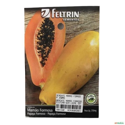 SEMENTE MAMAO FORMOSA 250MG SEMENTE MAMAO FORMOSA 250mg 3001540 Imagem SEMENTE MAMAO FORMOSA 250MG SEMENTE MAMAO FORMOSA 250mg 3001540