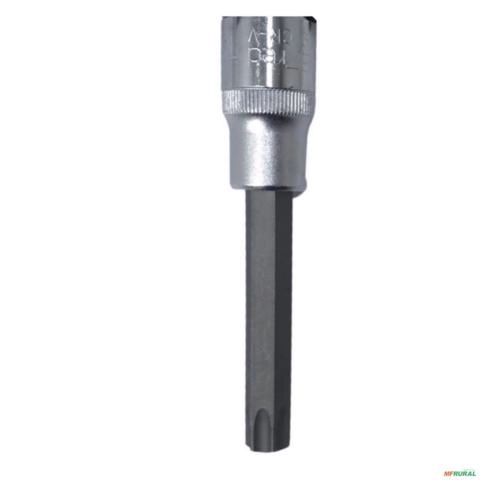 CHAVE SOQUETE 1/2" TX LONGA PERFIL HEXALOBULAR T 55 R62452219 T 55 1/2 TX 3002285 Imagem CHAVE SOQUETE 1/2" TX LONGA PERFIL HEXALOBULAR T 55 R62452219 T 55 1/2 TX 3002285