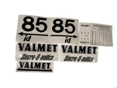 JOGO DECALQUE VALMET 85ID TM 85ID - 152980 3002348 Imagem JOGO DECALQUE VALMET 85ID TM 85ID - 152980 3002348