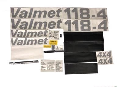 JOGO DECALQUE VALMET 118 4 X 4 TM 118 4X4 - 195270 3002354 Imagem JOGO DECALQUE VALMET 118 4 X 4 TM 118 4X4 - 195270 3002354