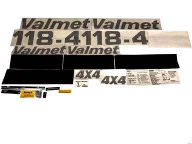 JOGO DECALQUE VALMET 118 TM 118 - 195260 3002355 Imagem JOGO DECALQUE VALMET 118 TM 118 - 195260 3002355