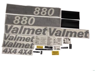 JOGO DECALQUE VALMET 880 4X4 TM 880 4X4 - 80271500 3002358 Imagem JOGO DECALQUE VALMET 880 4X4 TM 880 4X4 - 80271500 3002358