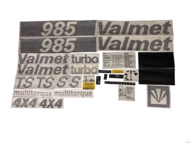 JOGO DECALQUE VALMET 985 4X4 TM 985 4X4 - 80850500 3002361 Imagem JOGO DECALQUE VALMET 985 4X4 TM 985 4X4 - 80850500 3002361