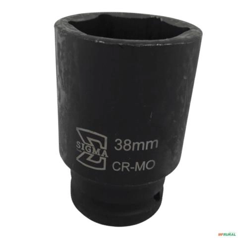 SOQUETE IMPACTO LONGO 38 MM X 3/4 (0603122038) 38 mm X 3/4 3002709 Imagem SOQUETE IMPACTO LONGO 38 MM X 3/4 (0603122038) 38 mm X 3/4 3002709