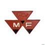 EMBLEMA MASSEY FERGUSON ALUMINIO POLIDO 3147552 / 1 3003425 Imagem EMBLEMA MASSEY FERGUSON ALUMINIO POLIDO 3147552 / 1 3003425