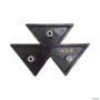 EMBLEMA MASSEY FERGUSON ALUMINIO POLIDO 3147552 / 1 3003425 Imagem EMBLEMA MASSEY FERGUSON ALUMINIO POLIDO 3147552 / 1 3003425