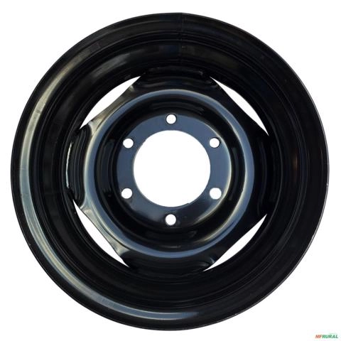 RODA CARRETA 130MM 6 FUROS ARO 16 3065 CARRETA 6-FUROS-ATC 3005773 Imagem RODA CARRETA 130MM 6 FUROS ARO 16 3065 CARRETA 6-FUROS-ATC 3005773