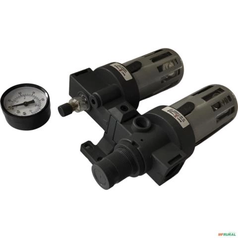 FILTRO DE 1/2 REG LUB PNEUMATICAS FRL-01 (0761020001) FRL-01 1/2 3005826 Imagem FILTRO DE 1/2 REG LUB PNEUMATICAS FRL-01 (0761020001) FRL-01 1/2 3005826