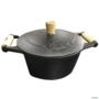 CAÇAROLA TRADIÇÃO ALÇA DE MADEIRA E TAMPA DE FERRO 17X22CM 3L CAÇAROLA/233 90140 Imagem CAÇAROLA TRADIÇÃO ALÇA DE MADEIRA E TAMPA DE FERRO 17X22CM 3L CAÇAROLA/233 90140
