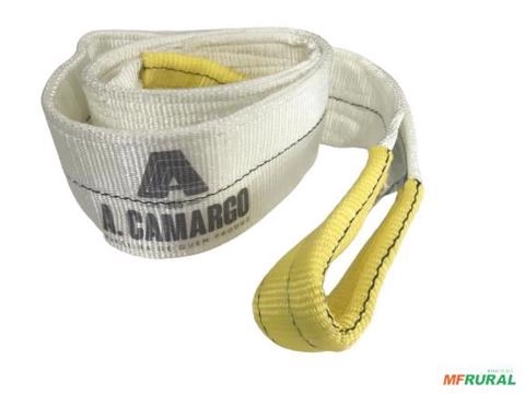 CINTA DE ELEVAÇÃO SLING PLANA 4 TON X 2 MTS, 100MM, BRANCA, CAMADA DUPLA, FS 51 100MM X 2MTS X 4T 3007996 Imagem CINTA DE ELEVAÇÃO SLING PLANA 4 TON X 2 MTS, 100MM, BRANCA, CAMADA DUPLA, FS 51 100MM X 2MTS X 4T 3007996