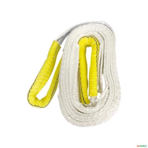 CINTA DE ELEVAÇÃO SLING PLANA 1,25 TON X 3 MTS, 60MM, BRANCA, CAMADA SIMPLES, FS 51 60MM X 3MTS X 1,25T 3008000 Imagem CINTA DE ELEVAÇÃO SLING PLANA 1,25 TON X 3 MTS, 60MM, BRANCA, CAMADA SIMPLES, FS 51 60MM X 3MTS X 1,25T 3008000