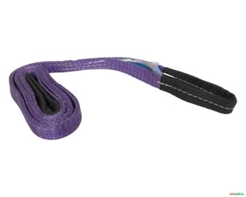 CINTA DE ELEV SLING PLANA 1 TON X 2 MTS, 30MM, ROXA, CAMADA DUPLA, NBR 15637 1, FS 71 30MM X 2MTS X 1T 3007995 Imagem CINTA DE ELEV SLING PLANA 1 TON X 2 MTS, 30MM, ROXA, CAMADA DUPLA, NBR 15637 1, FS 71 30MM X 2MTS X 1T 3007995