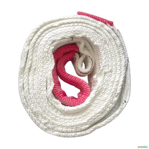 CINTA DE ELEVAÇÃO SLING PLANA 5,6 TON X 4 MTS, 120MM, BRANCA, CAMADA DUPLA, FS 51 120MM X 4MTS X 5,6T 3008727 Imagem CINTA DE ELEVAÇÃO SLING PLANA 5,6 TON X 4 MTS, 120MM, BRANCA, CAMADA DUPLA, FS 51 120MM X 4MTS X 5,6T 3008727