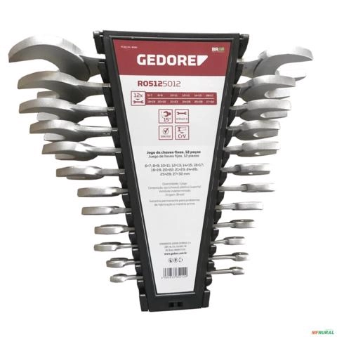 JOGO CHAVE FI XA - 12 PCS - 3365212 - GEDORE RED 6 A 32 MM 3009619 Imagem JOGO CHAVE FI XA - 12 PCS - 3365212 - GEDORE RED 6 A 32 MM 3009619