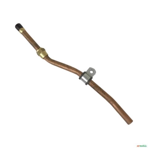 TUBO COMPRESSOR DE AR RESERVATÓRIO MWM 941209180044E 3011658 Imagem TUBO COMPRESSOR DE AR RESERVATÓRIO MWM 941209180044E 3011658