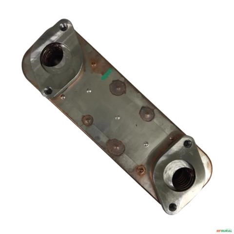 Imagem RESFRIADOR DE ÓLEO LUBR 6 PLACAS MWM 922909400215E 3012830 Imagem RESFRIADOR DE ÓLEO LUBR 6 PLACAS MWM 922909400215E 3012830