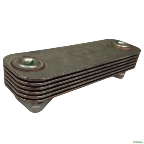 Imagem RESFRIADOR DE ÓLEO LUBR 6 PLACAS MWM 922909400215E 3012830 Imagem RESFRIADOR DE ÓLEO LUBR 6 PLACAS MWM 922909400215E 3012830