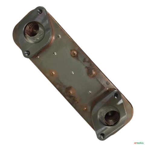 RESFRIADOR DE OLEO LUBRIFICANTE MWM TD229 4-CIL 5 PLACAS 922909400205E 3012831 Imagem RESFRIADOR DE OLEO LUBRIFICANTE MWM TD229 4-CIL 5 PLACAS 922909400205E 3012831