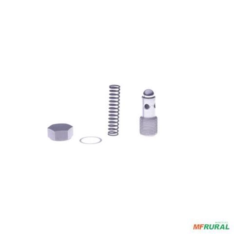 VALVULA DE ALIVIO PRESSÃO DE OLEO MWM D229, TD229 606908740021E 3016429 Imagem VALVULA DE ALIVIO PRESSÃO DE OLEO MWM D229, TD229 606908740021E 3016429